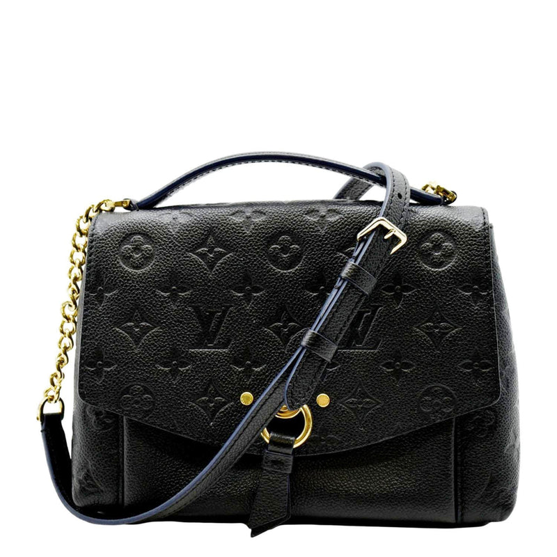 Louis Vuitton Monogram Empreinte Blanche BB - Black Handle Bags