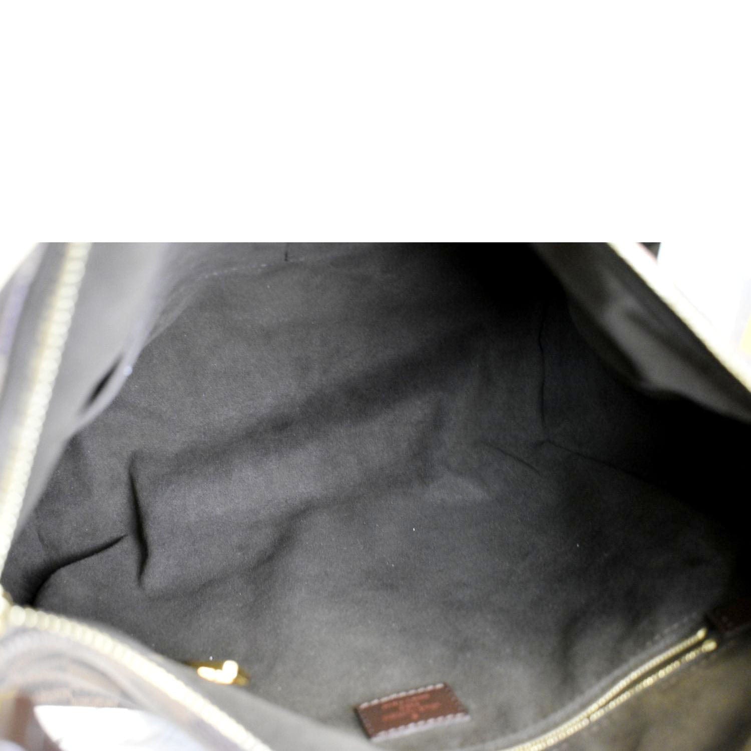 Portobello leather handbag Louis Vuitton Brown in Leather - 31300317