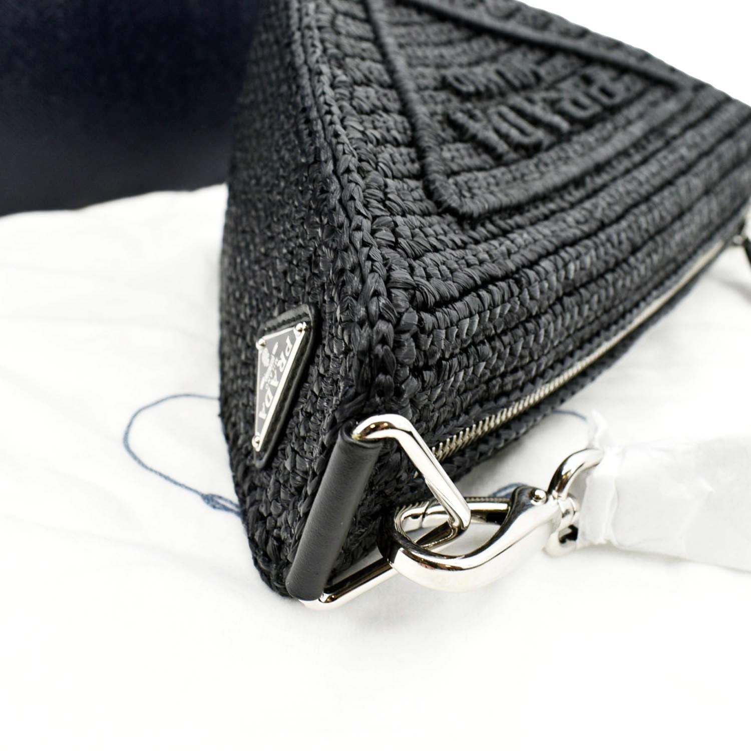 Prada, Bags, Prada Triangle Leather Shoulder Bag