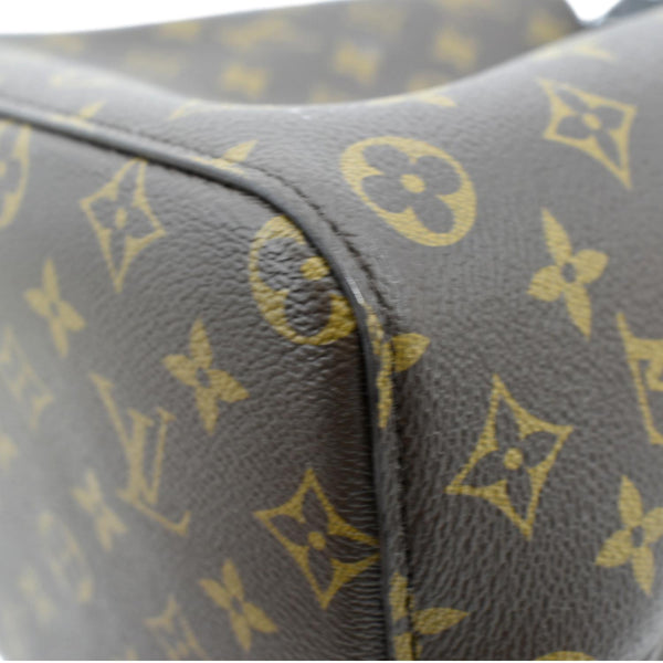 LOUIS VUITTON Neonoe Monogram Canvas Shoulder Bag Brown