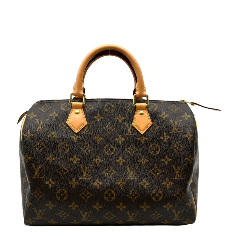 Louis Vuitton - Speedy  Bag Monogram Canvas PM White / Brown Cro -  BougieHabit