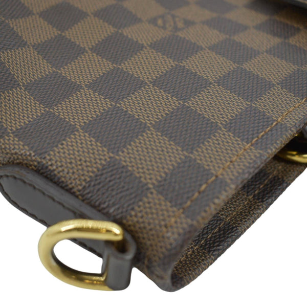 LOUIS VUITTON Roseberry Cabas Damier Ebene Shoulder Bag Brown