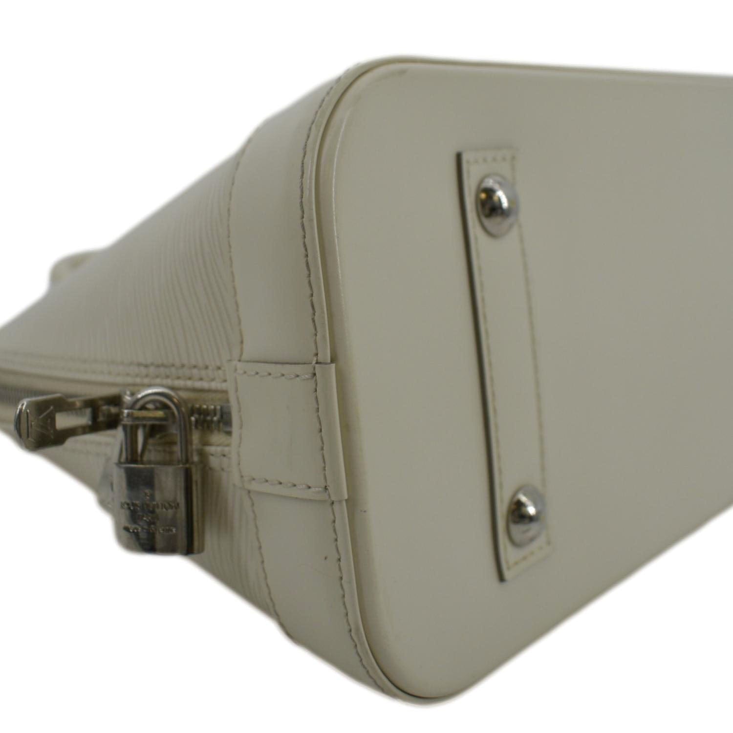 Louis Vuitton EPI Alma PM Leather Satchel Handbag