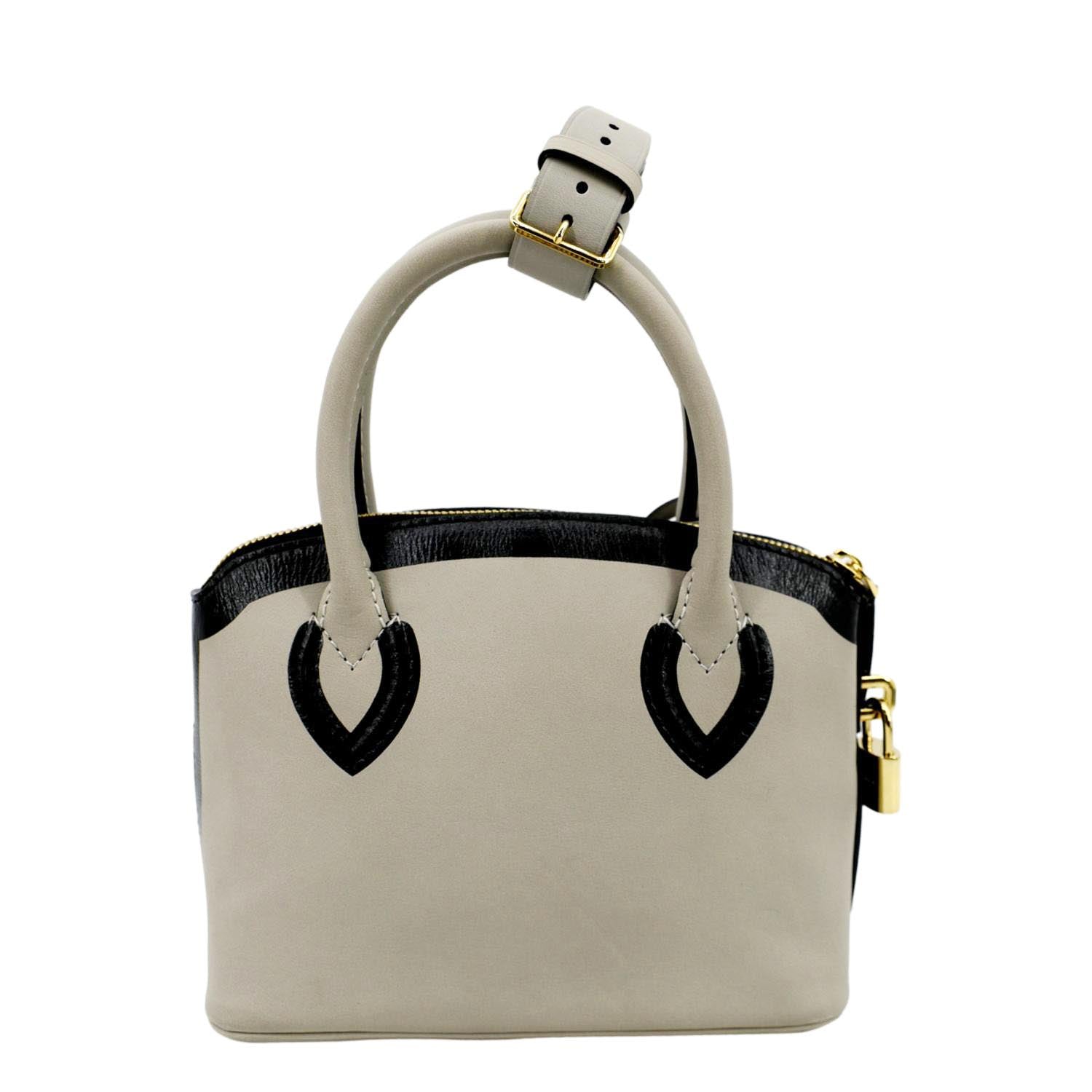 Louis Vuitton Gris Cuir Obsession Lockit BB Bag in 2023