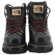 GUCCI X The North Face Calfskin Leather Ankle Boot Black 655401 Size 8 1/2