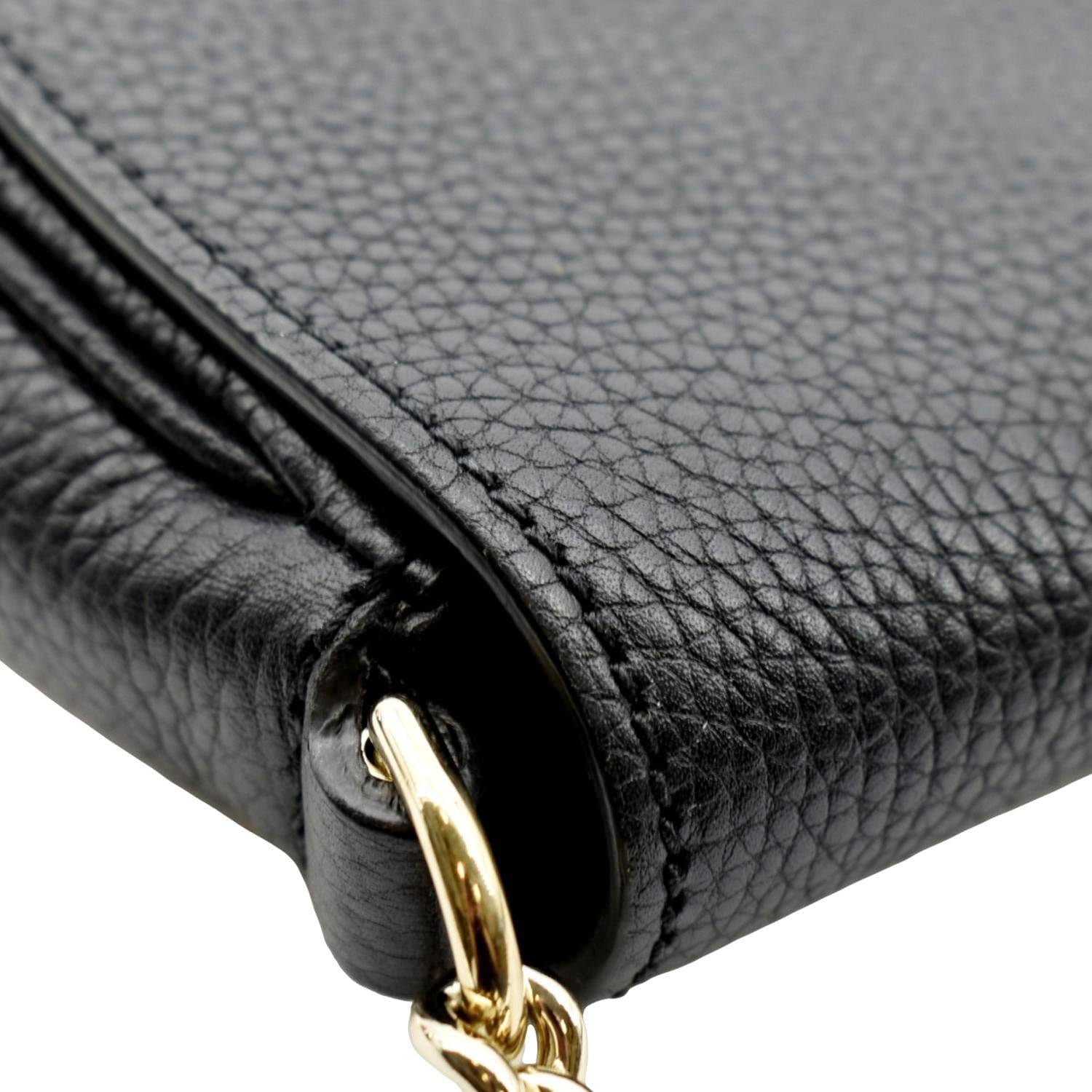 Gucci Soho Coin Purse Wallet Small Black