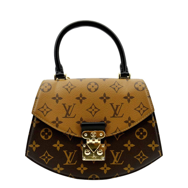 LOUIS VUITTON Tilsitt Reverse Monogram Shoulder Bag Brown