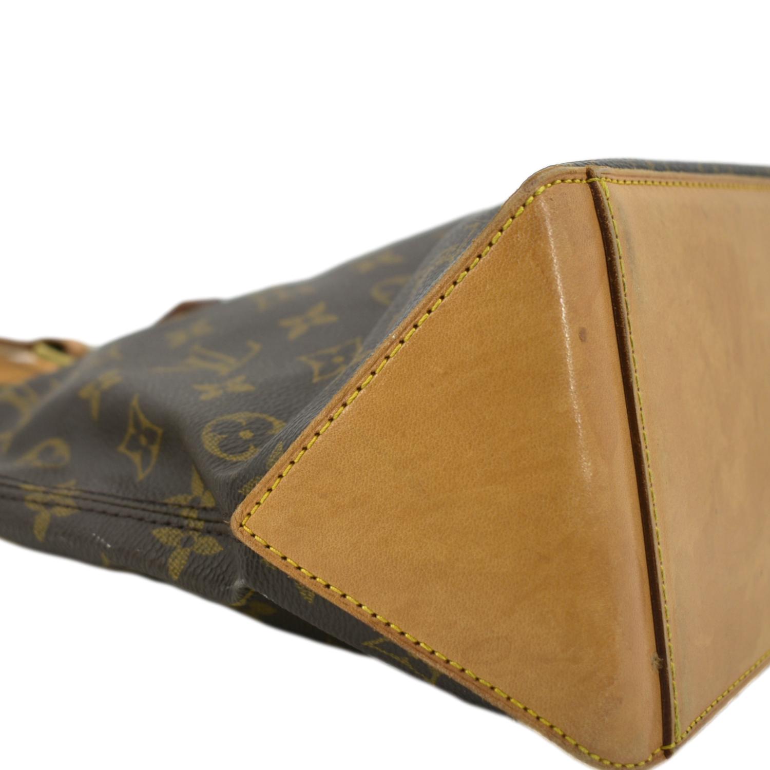 LOUIS VUITTON Cabas Piano Shoulder Bag Monogram Leather Brown M51148  34JH539