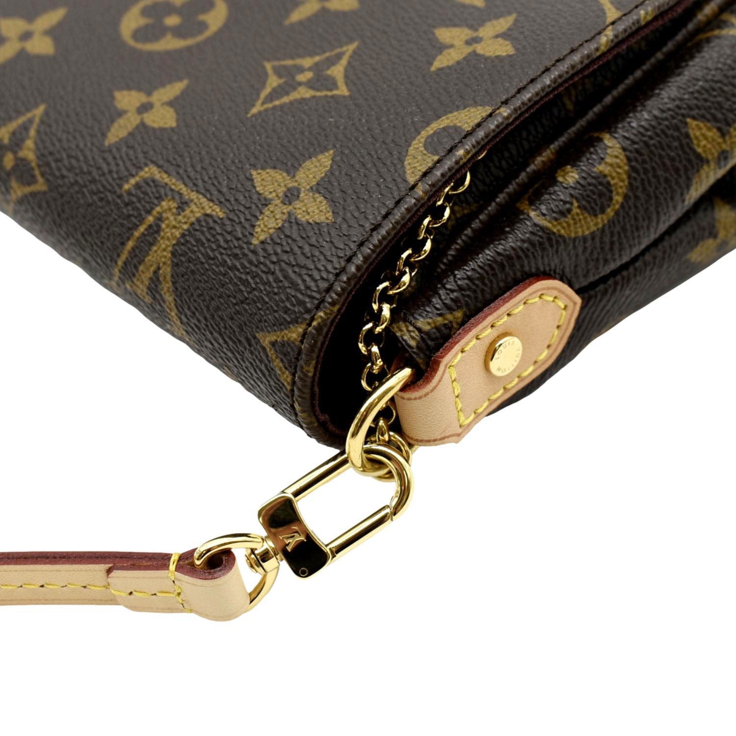 Louis Vuitton Monogram Canvas Favorite MM Shoulder Bag (SHF-RZu5fL