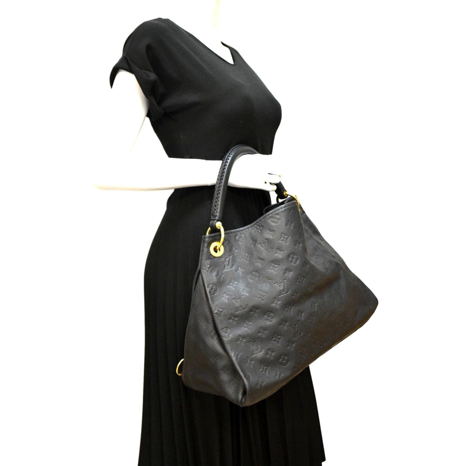 Louis Vuitton Artsy MM Empreinte Leather GHW Tote Bag - PreLoved