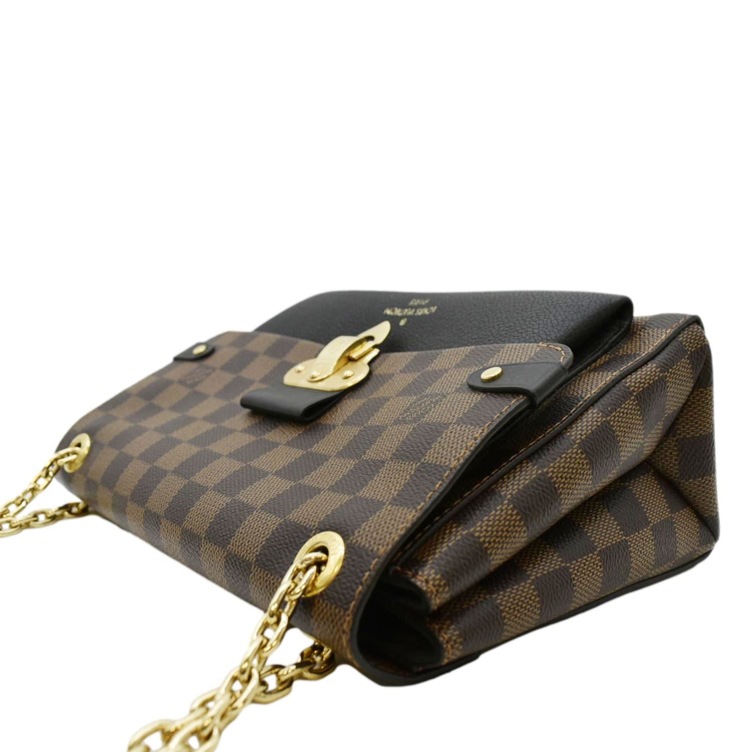 Vavin leather crossbody bag Louis Vuitton Brown in Leather - 35171013