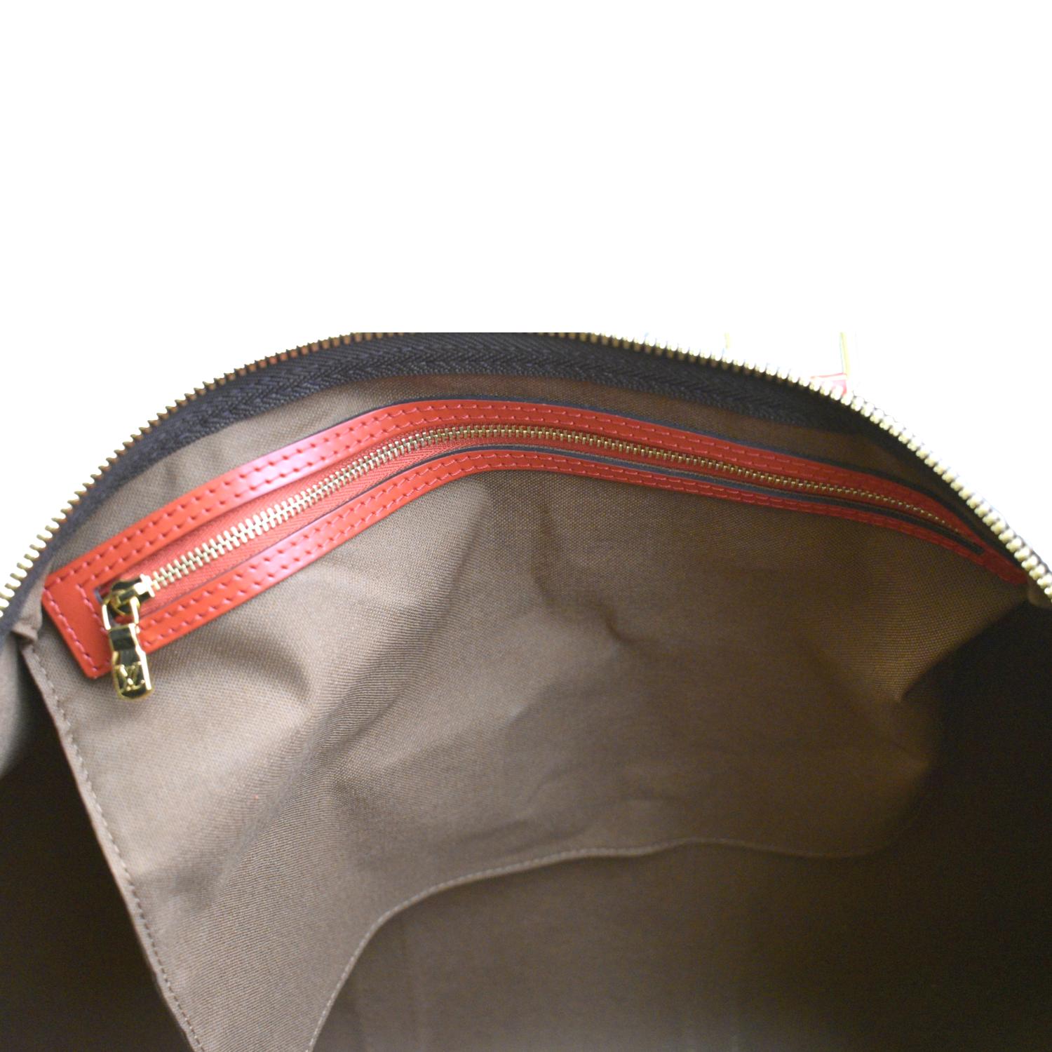 Louis Vuitton Virgil Keepall 50 Travel Bag Red M53274 Red Monogram