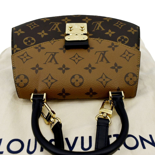 LOUIS VUITTON Tilsitt Reverse Monogram Shoulder Bag Brown