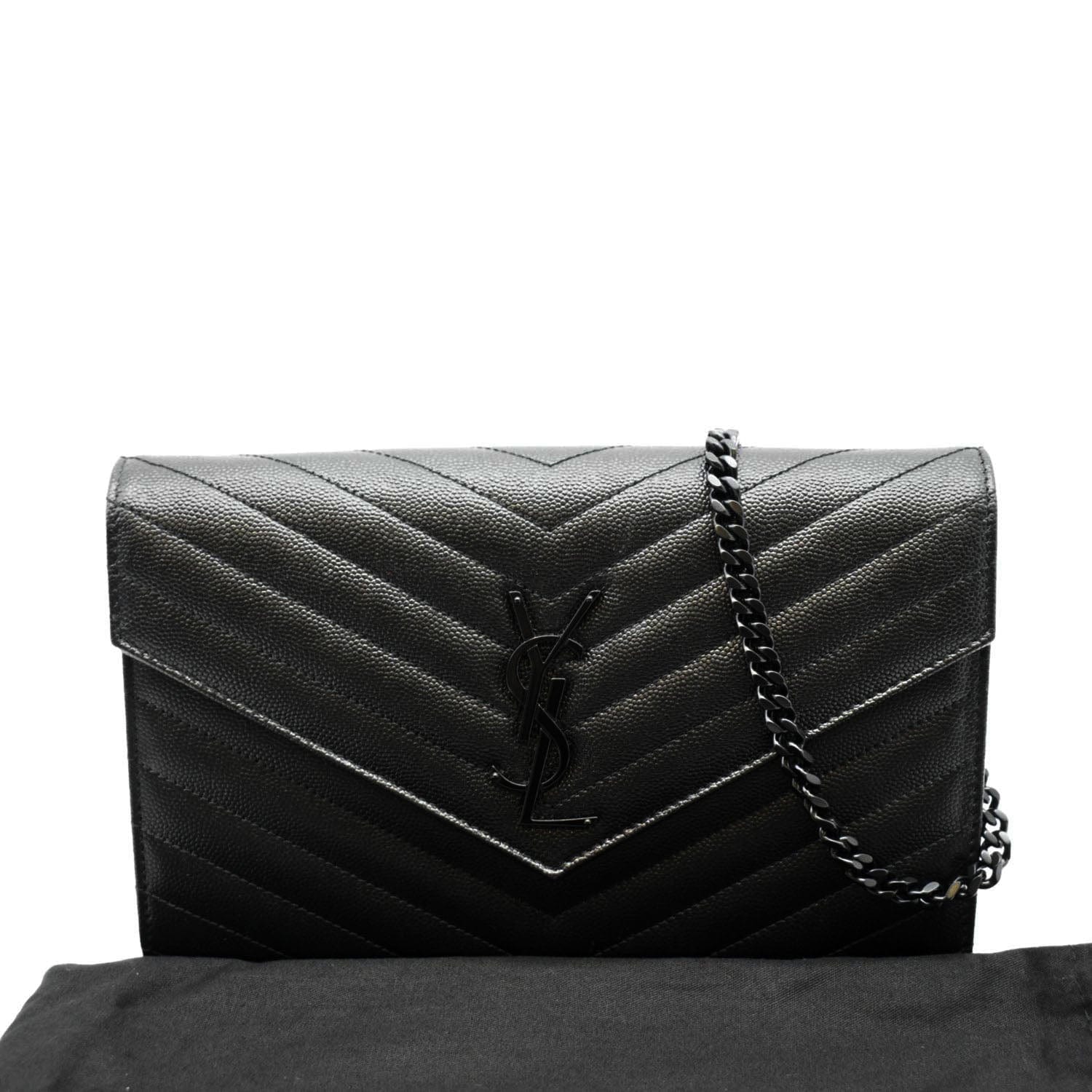 Cassandra Leather Wallet on a Chain