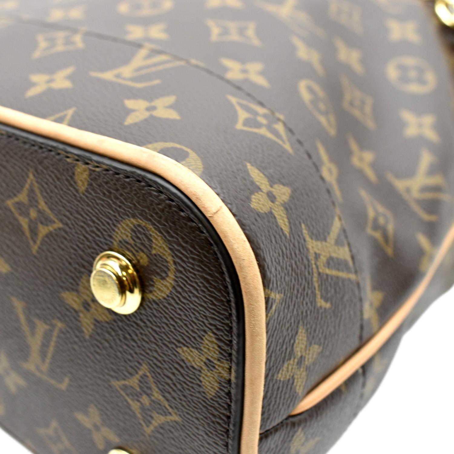 CarryAll MM Bag - Luxury Monogram Canvas Brown