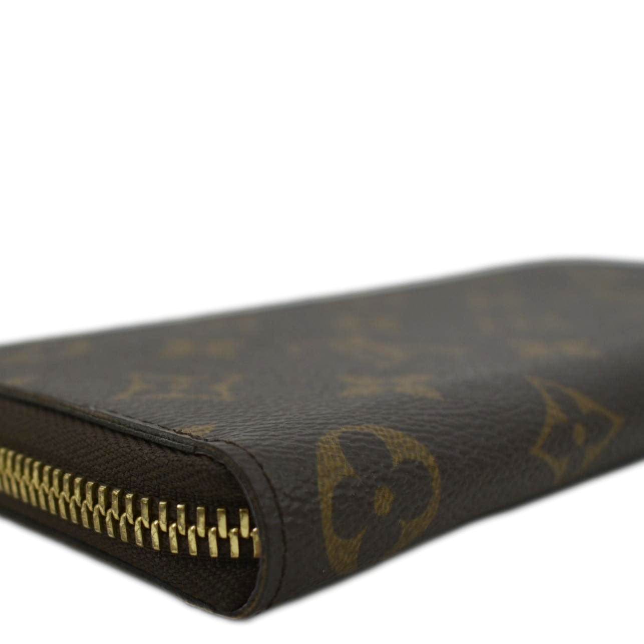 Louis Vuitton Monogram Canvas Portefeiulle Clemence Zip Around Wallet Louis  Vuitton