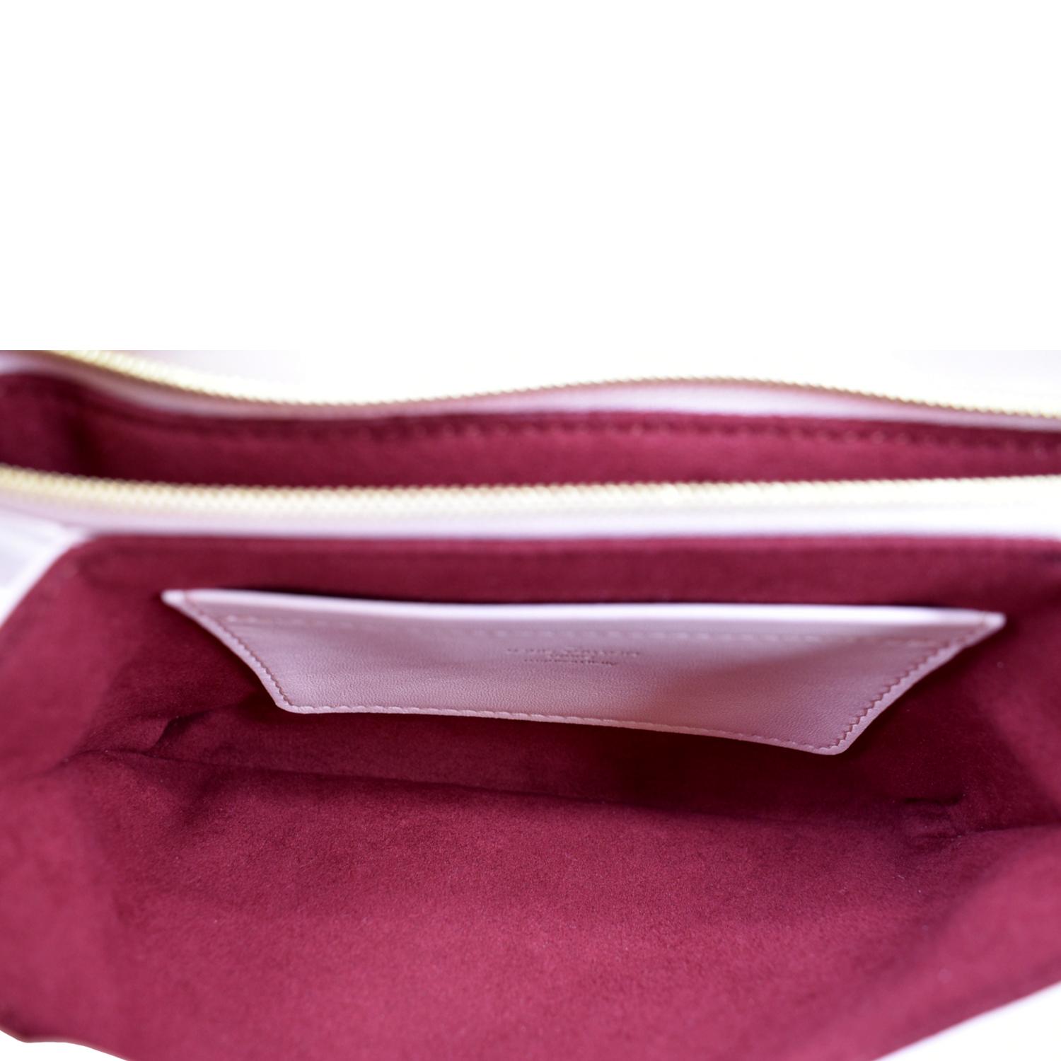 Louis Vuitton - Pochette Coussin Clutch Pink Purple Monogram Embossed  Leather