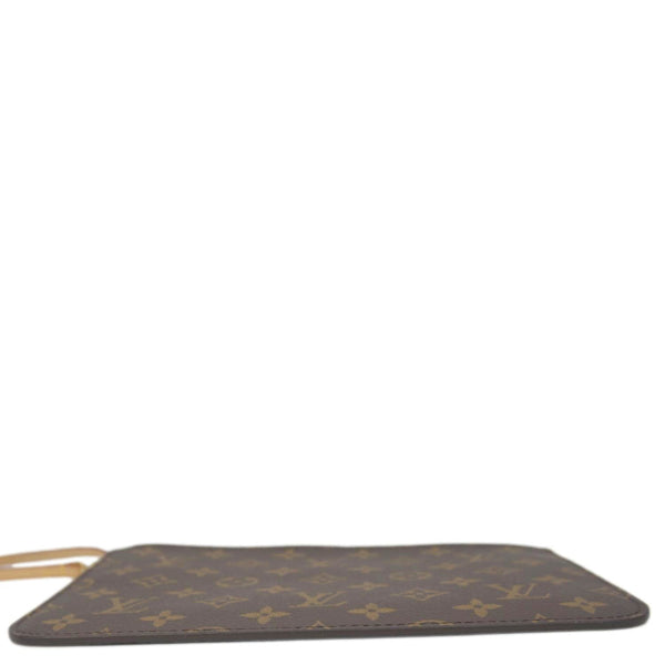 LOUIS VUITTON  Monogram Canvas Wristlet Pouch Pivoine