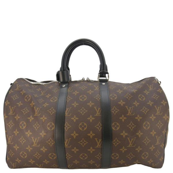 LOUIS VUITTON Keepall 45 Monogram Canvas Travel Bag Black