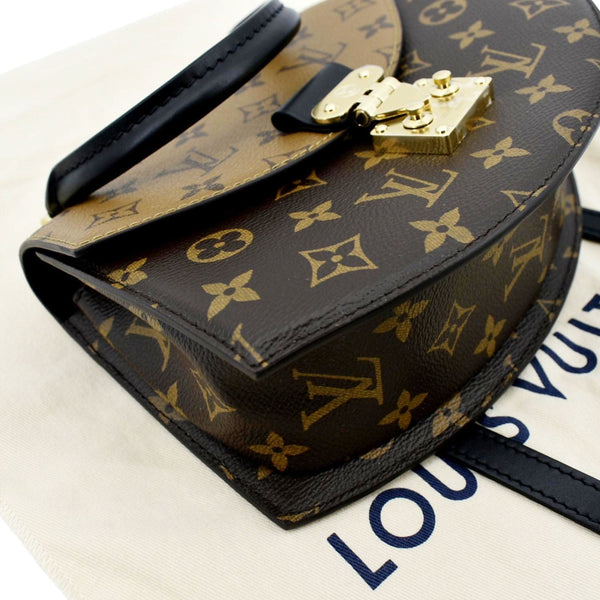 LOUIS VUITTON Tilsitt Reverse Monogram Shoulder Bag Brown