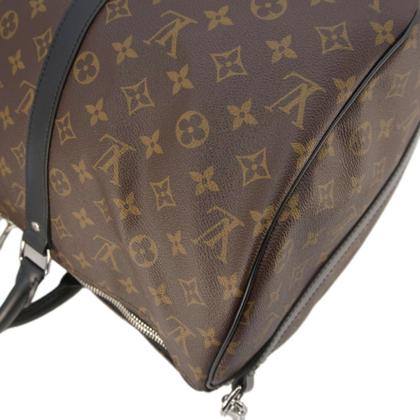 LOUIS VUITTON Keepall 45 Monogram Canvas Travel Bag Black