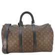 LOUIS VUITTON Keepall 45 Monogram Canvas Travel Bag Black