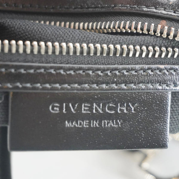 GIVENCHY Antigona Small Leather Satchel Shoulder Bag Black