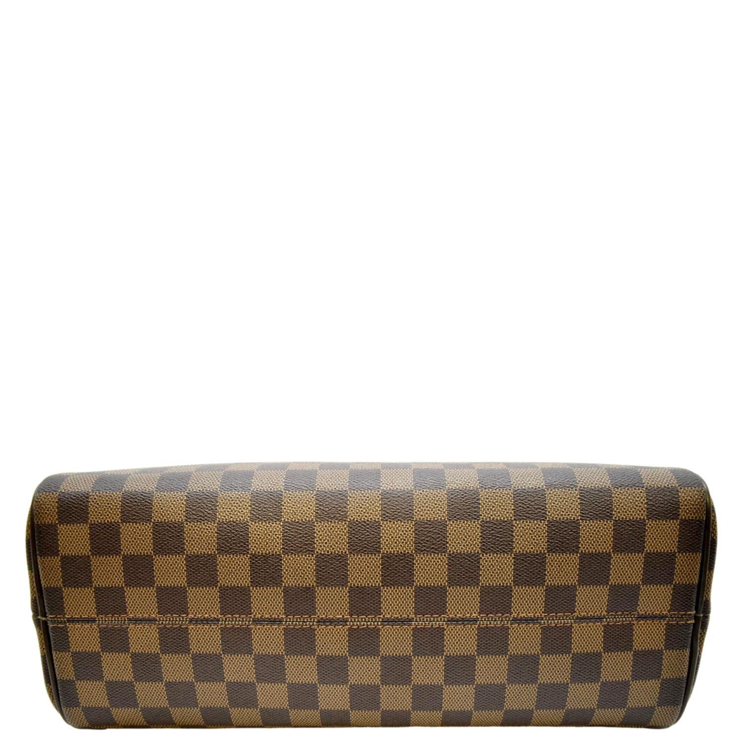 Nolita cloth handbag Louis Vuitton Brown in Cloth - 32021379