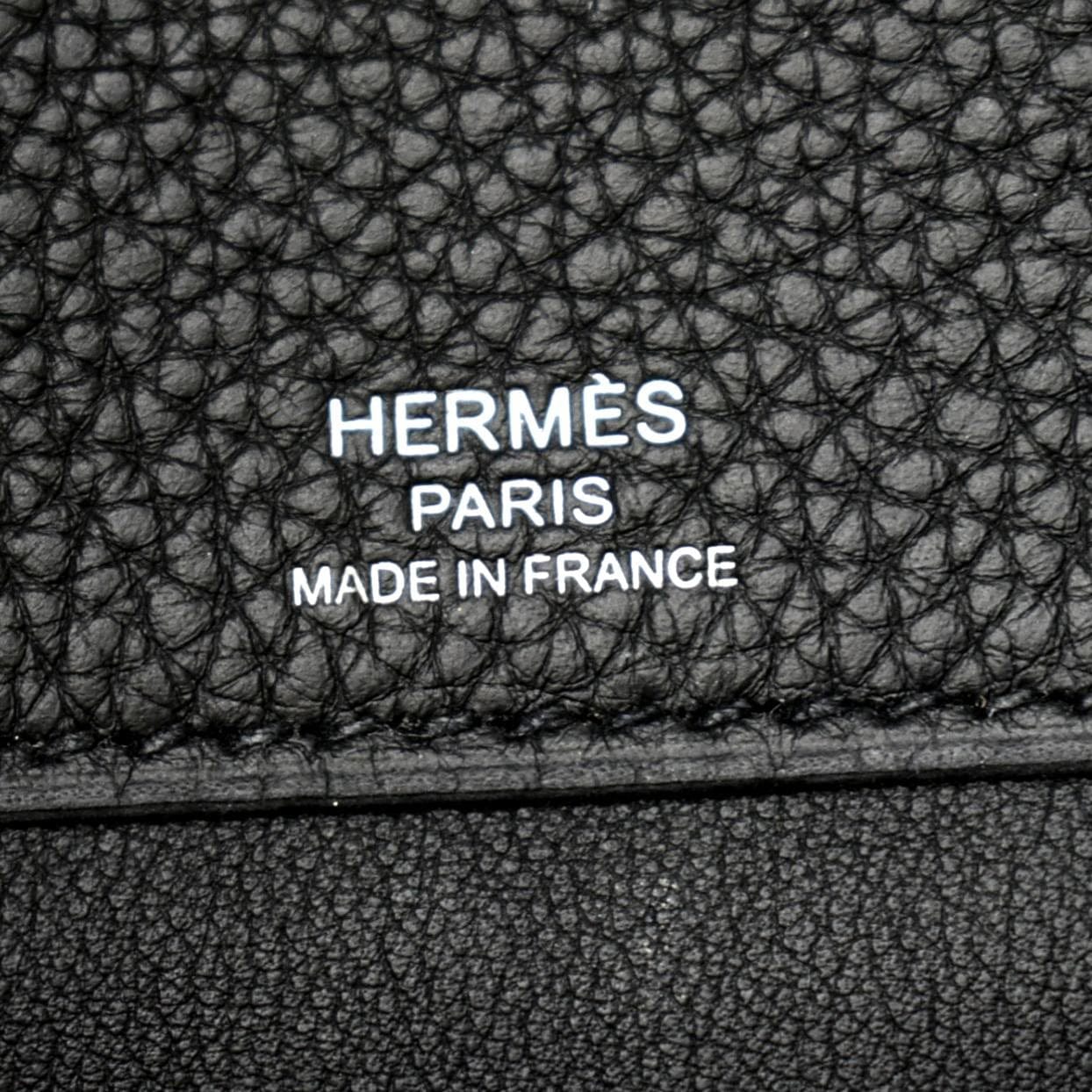 Sac à dépêches Hermès Sac a Depeches Beige Leather ref.238236 - Joli Closet