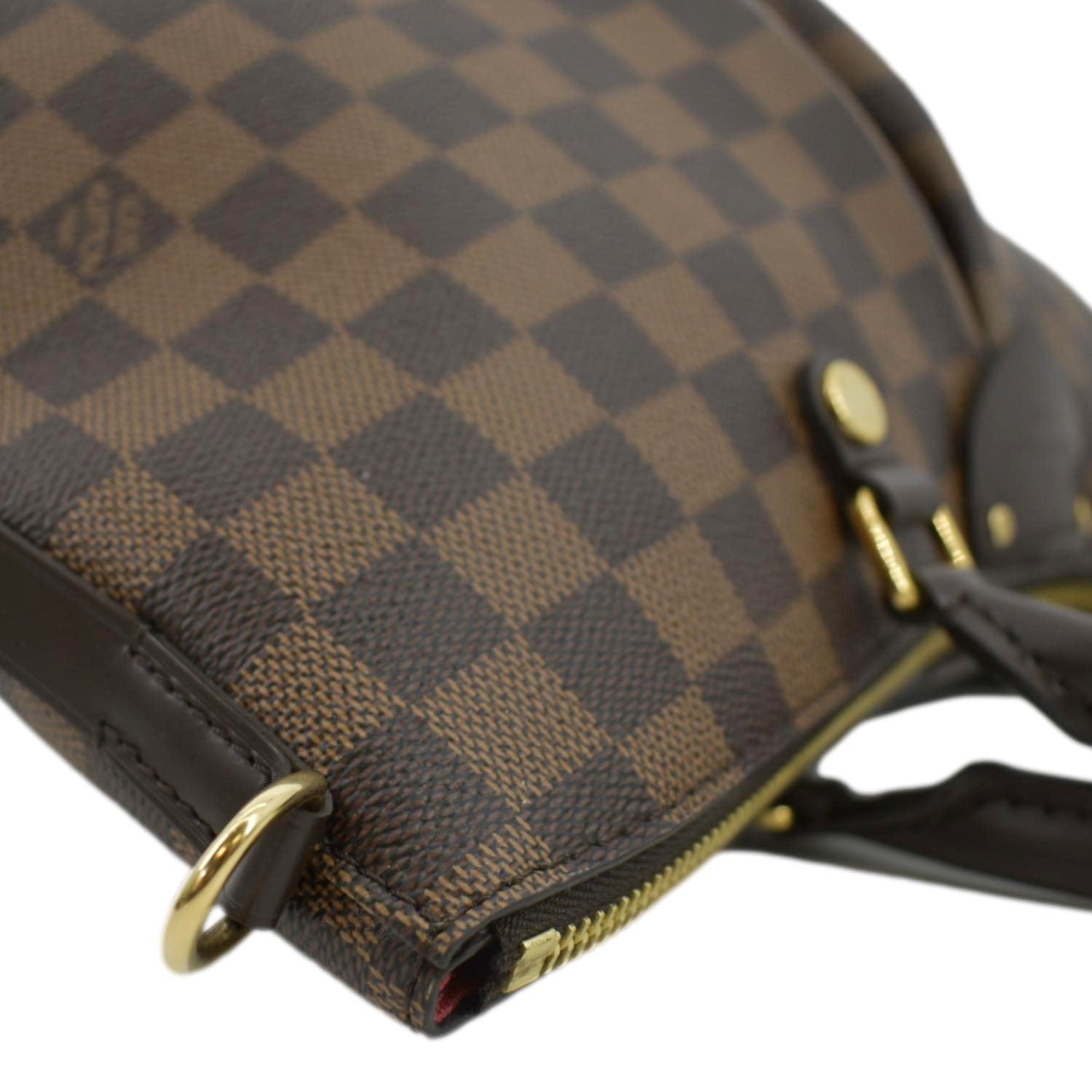 Louis Vuitton Siena Damier Ebene MM Brown in Canvas/Leather with Brass - US