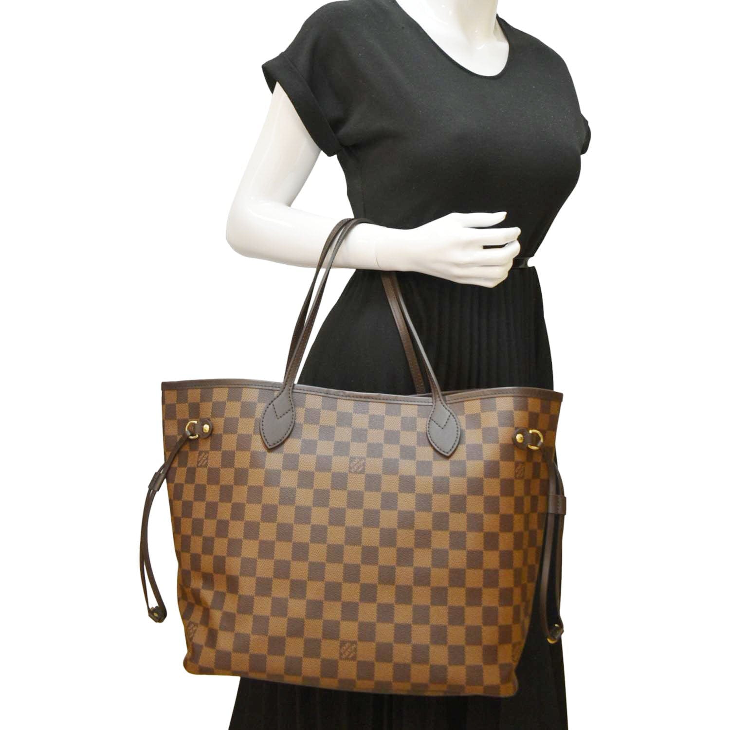 Louis Vuitton - Neverfull mm - Damier Canvas - Rose Ballerine - Women - Handbag - Luxury