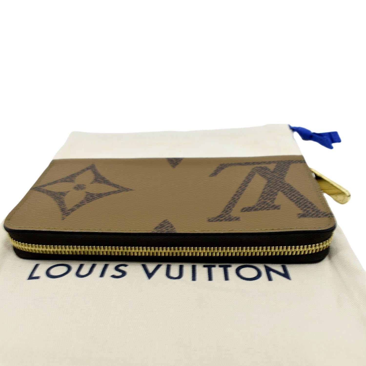 Louis Vuitton Ebene Reverse Giant Monogram Coated Canvas And