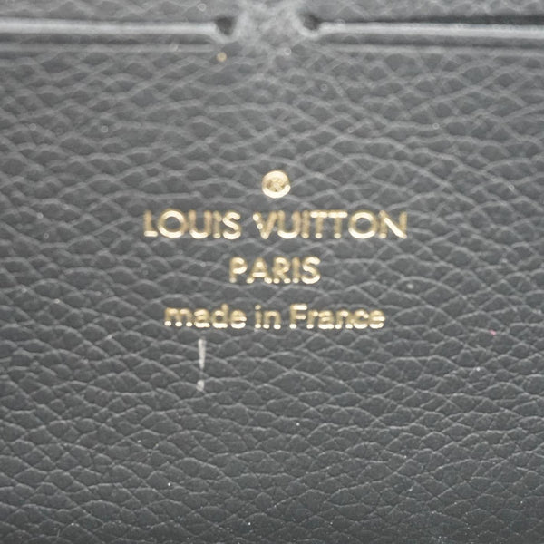 LOUIS VUITTON  Monogram Empreinte Leather Wallet Black