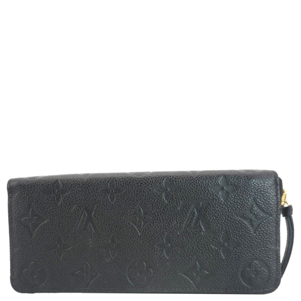 LOUIS VUITTON  Monogram Empreinte Leather Wallet Black