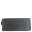 LOUIS VUITTON  Monogram Empreinte Leather Wallet Black