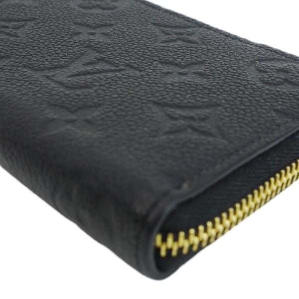 LOUIS VUITTON  Monogram Empreinte Leather Wallet Black