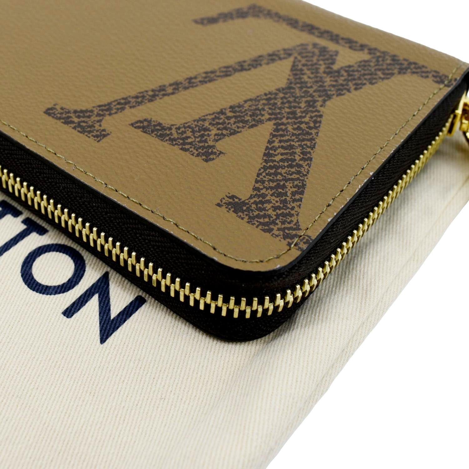 Purses, Wallets, Cases Louis Vuitton Louis Vuitton Monogram Giant Reverse Zippy Long Wallet M69353 LV Auth 38075a