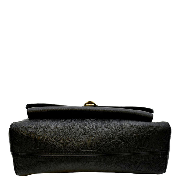 LOUIS VUITTON Vavin PM Monogram Empreinte Leather Shoulder Bag Black