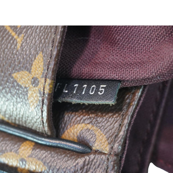 LOUIS VUITTON District PM Monogram Canvas Messenger Bag Brown