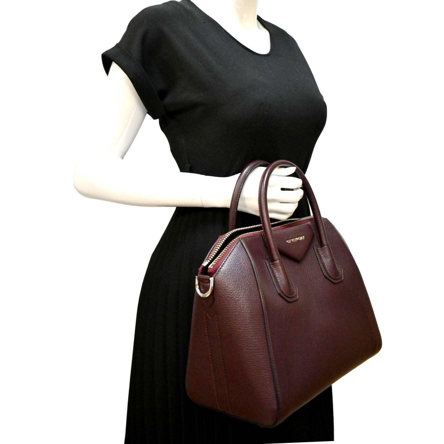 Triple-H Maroon Ladies Designer Leather Handbag