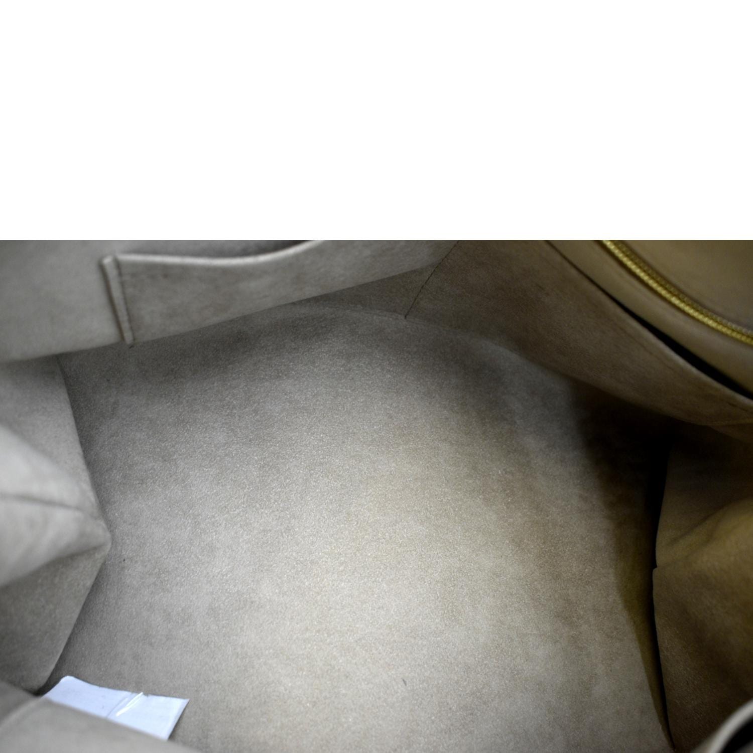 Louis Vuitton Turtledove Monogram Empreinte Leather Grand Palais mm Bag w/o Shoulder Strap