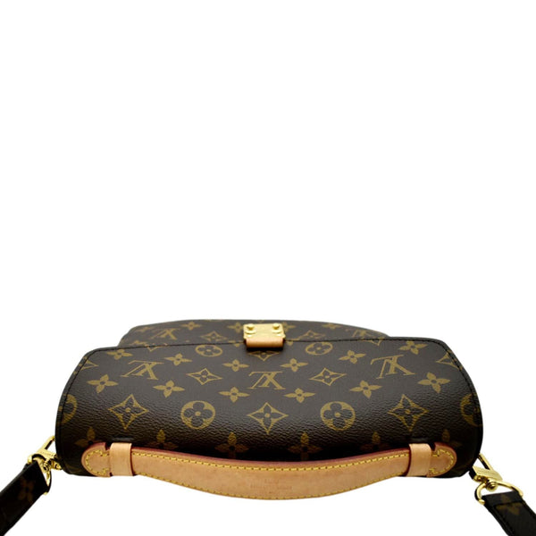 LOUIS VUITTON Metis Pochette Monogram Canvas Crossbody Bag Brown