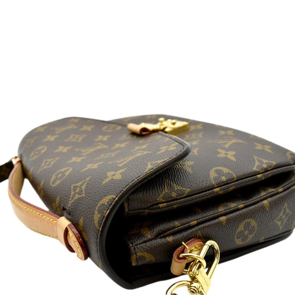 LOUIS VUITTON Metis Pochette Monogram Canvas Crossbody Bag Brown