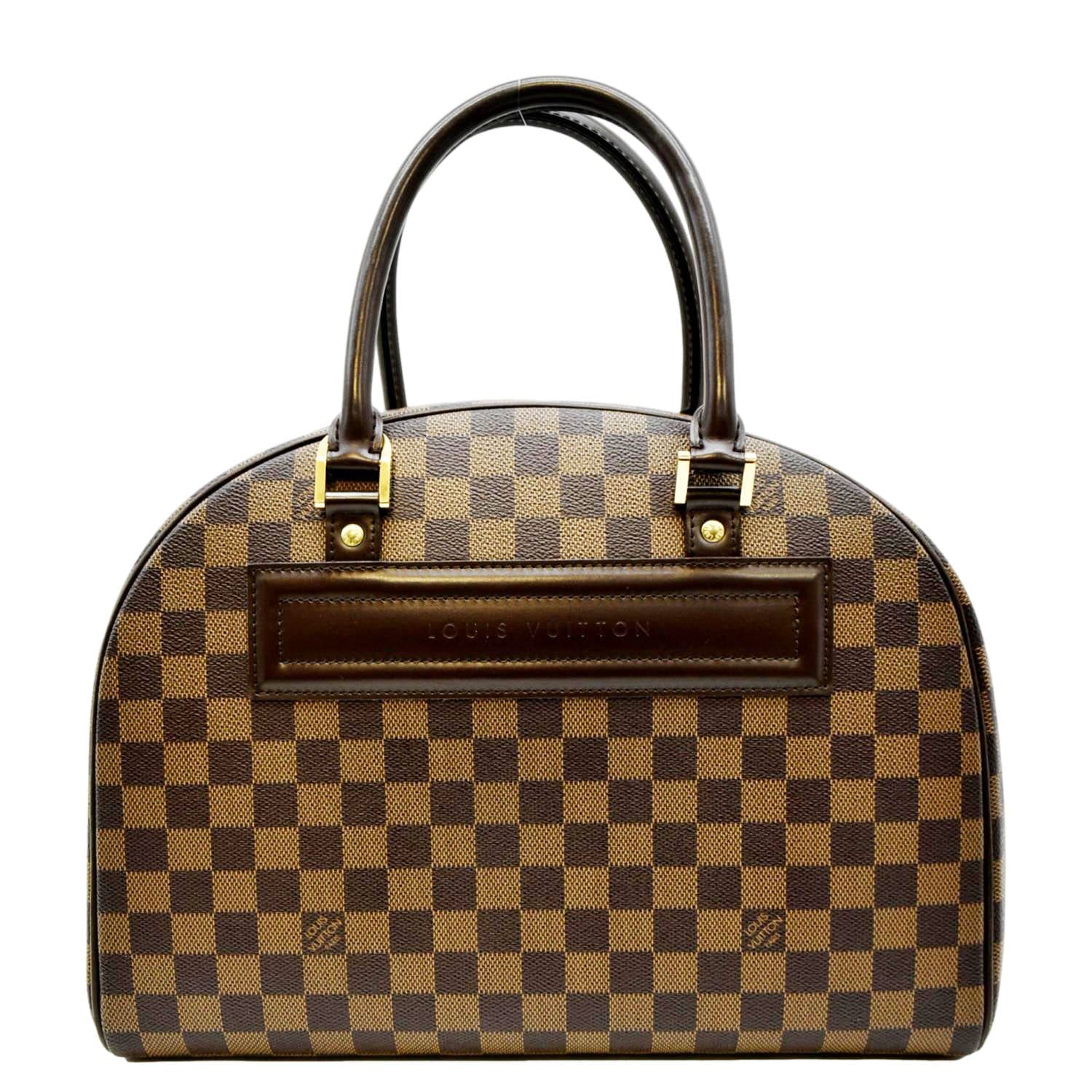 Louis Vuitton Nolita Handbag Damier 24 Heures Brown 2239434