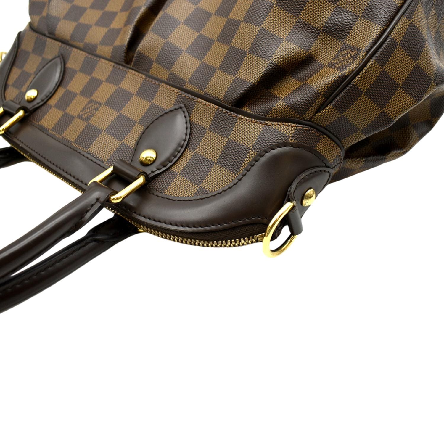 Trevi cloth handbag Louis Vuitton Brown in Cloth - 37012048