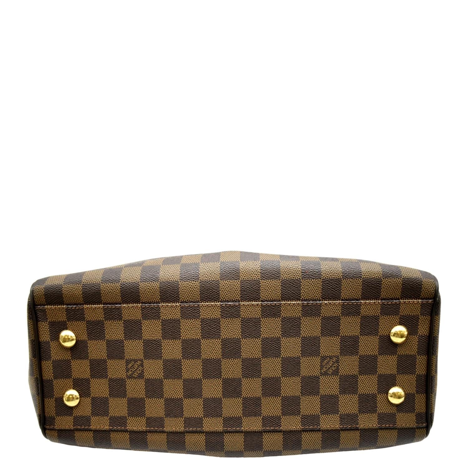 Trevi fabric handbag Louis Vuitton Brown in Cloth - 35343352
