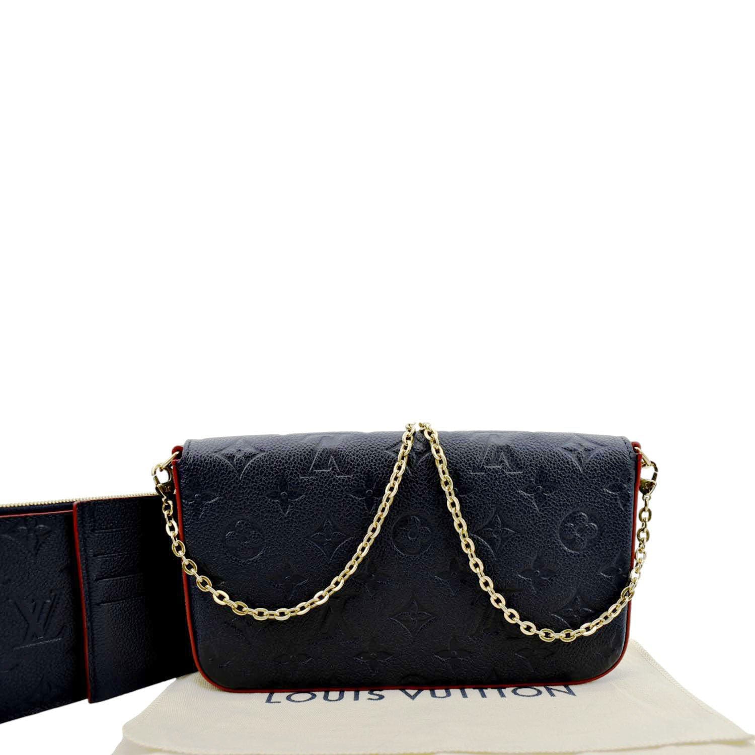 Louis Vuitton Monogram Empreinte Pochette Felicie - Neutrals Crossbody  Bags, Handbags - LOU778307