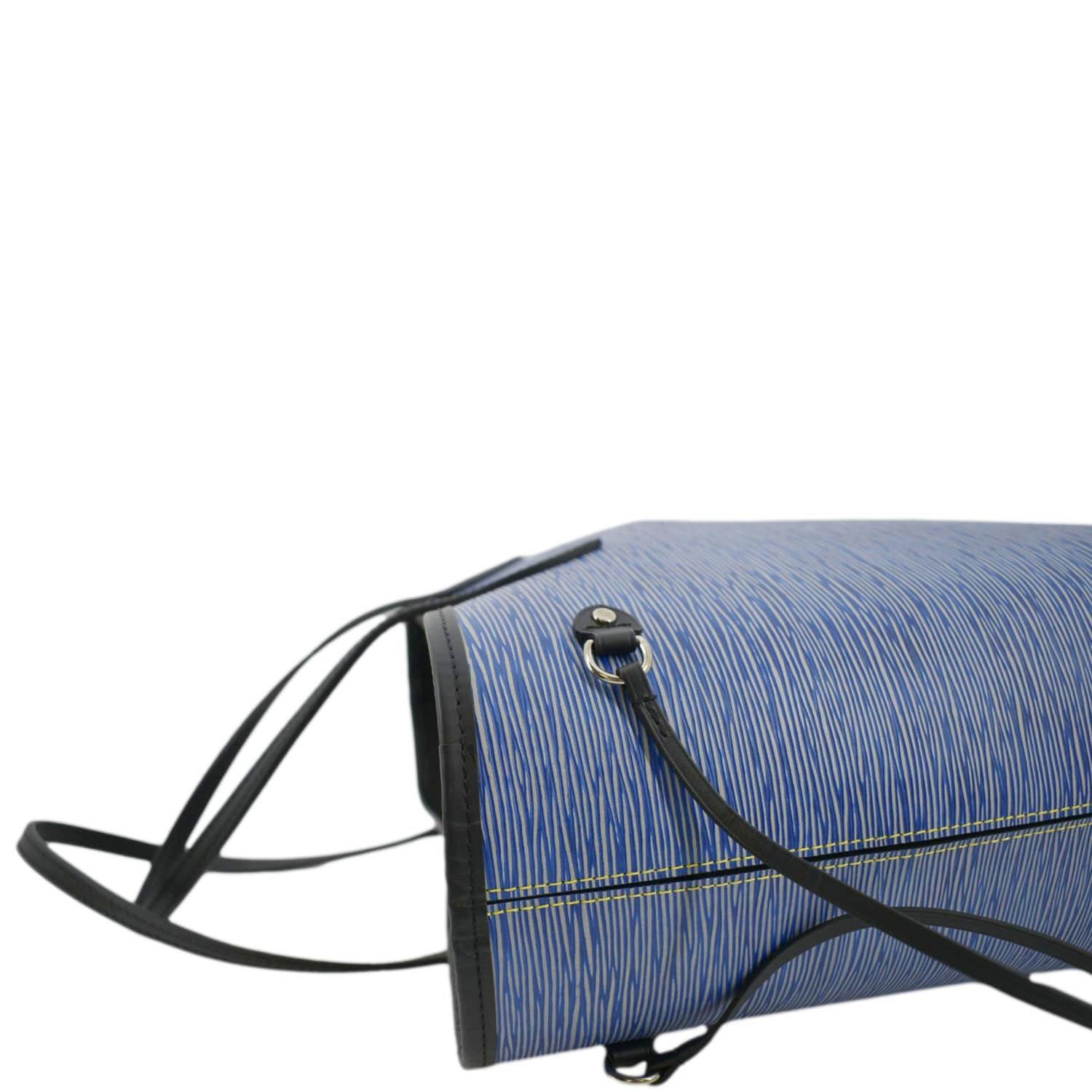 Louis Vuitton Denim Epi Leather Clery Pochette Bag