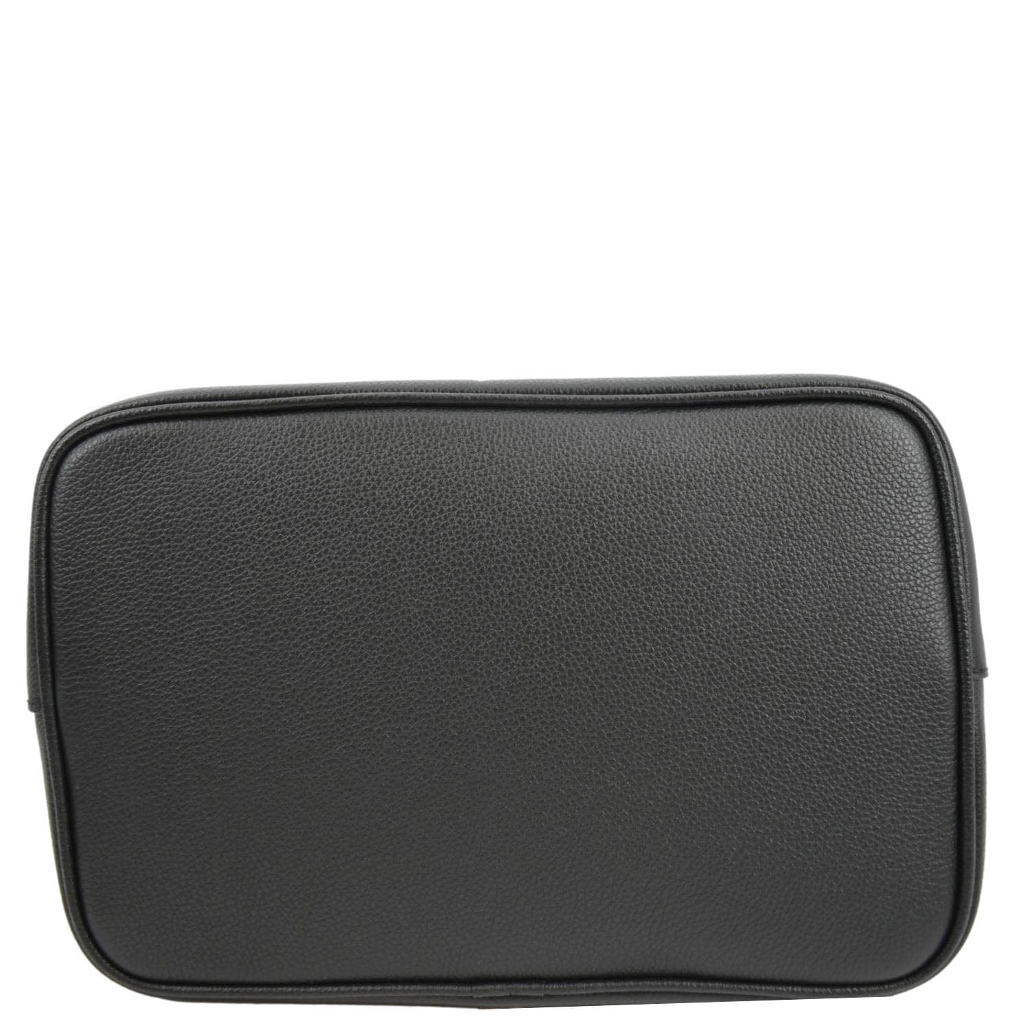 Louis Vuitton, Bags, Louisvuitton Neonoe Mm Monogram Leather Shoulder Bag  Bicolor Black Beige