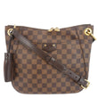 LOUIS VUITTON South Bank Besace Damier Ebene Crossbody Bag Brown